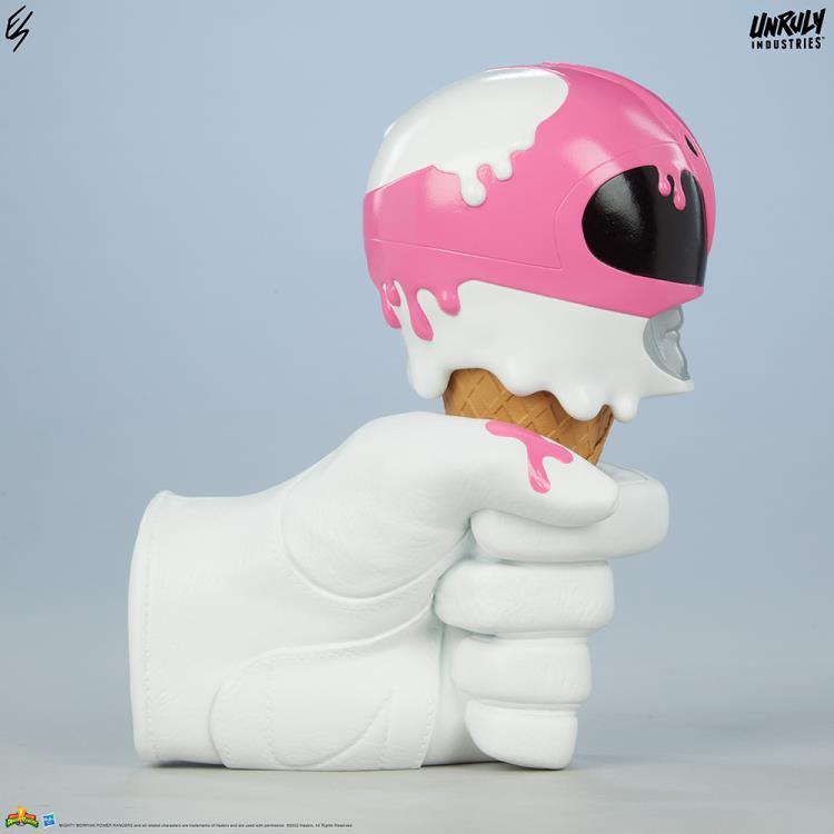Mighty Morphin Power Rangers One-Scoops Green, Black and Pink Power Rangers Set Gallery Image 5