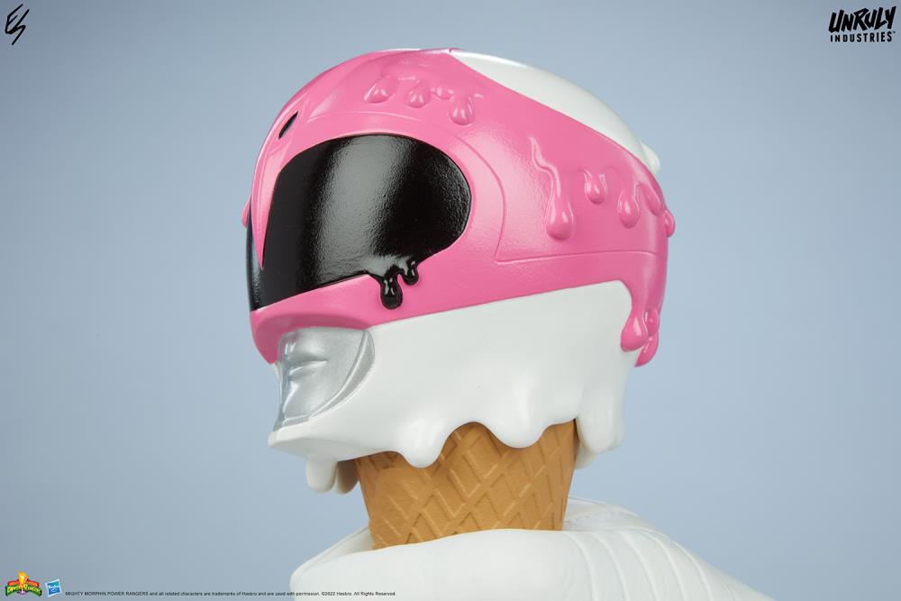 Mighty Morphin Power Rangers One-Scoops Green, Black and Pink Power Rangers Set Gallery Image 6