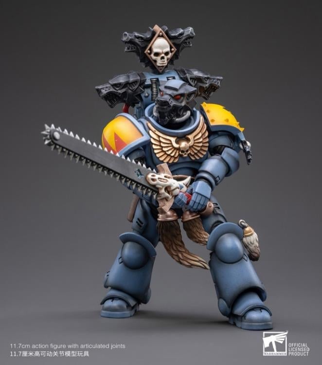 Warhammer 40K Space Wolves Brother Torrvald 1/18 Scale Figure Gallery Image 4