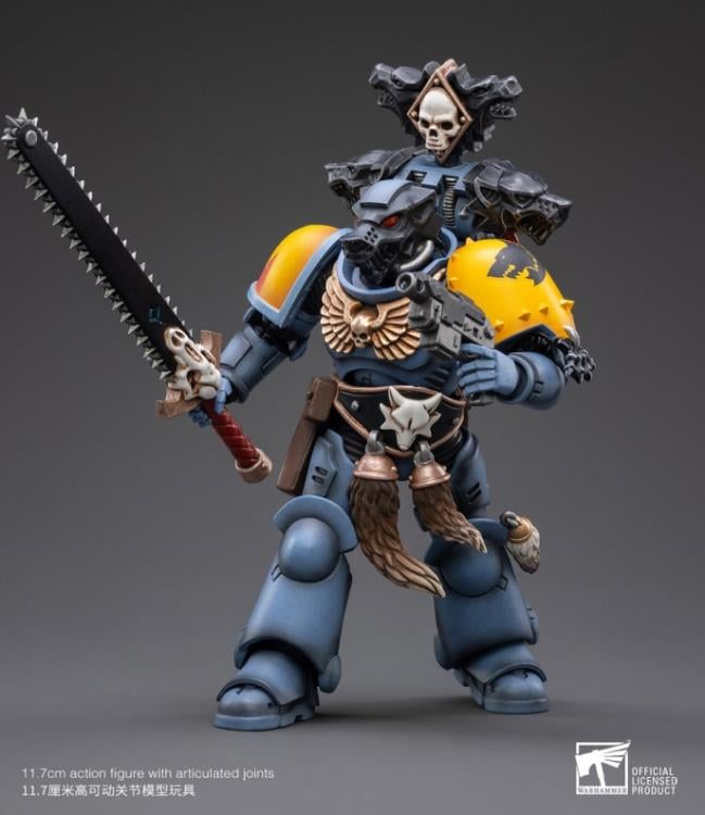 Warhammer 40K Space Wolves Brother Torrvald 1/18 Scale Figure Gallery Image 5