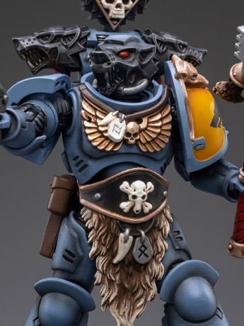 Warhammer 40K Space Wolves Brother Olaf 1/18 Scale Figure Gallery Image 2