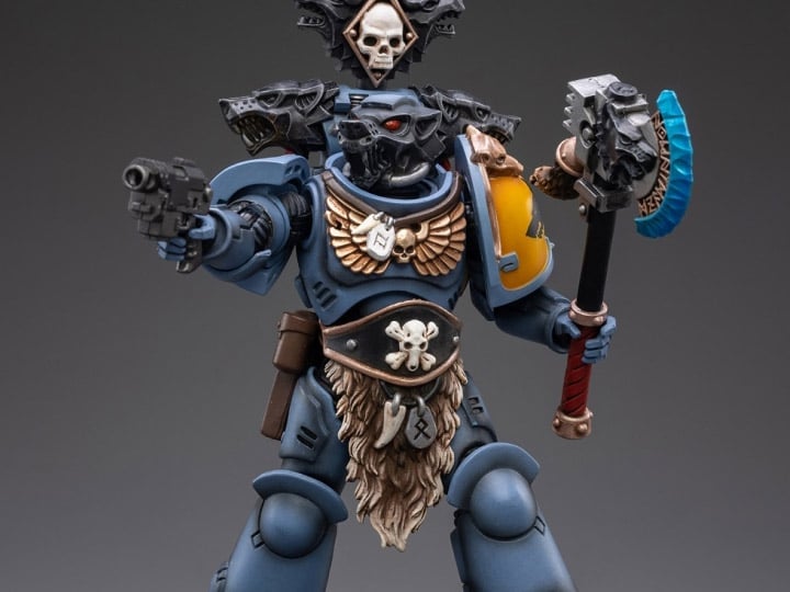 Warhammer 40K Space Wolves Brother Olaf 1/18 Scale Figure Gallery Image 1