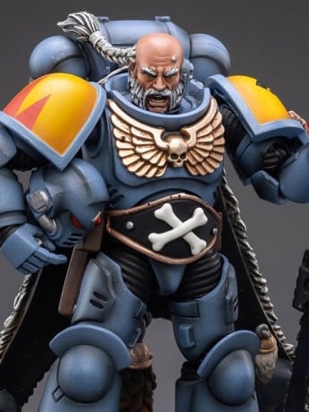 Warhammer 40K Space Wolves Brother Gunnar 1/18 Scale Figure Gallery Image 2