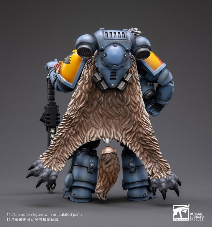 Warhammer 40K Space Wolves Brother Gunnar 1/18 Scale Figure Gallery Image 8