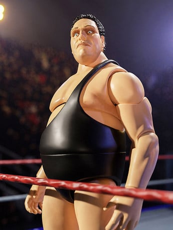 Andre the Giant (Black Singlet) ULTIMATES! Action Figure Gallery Image 2