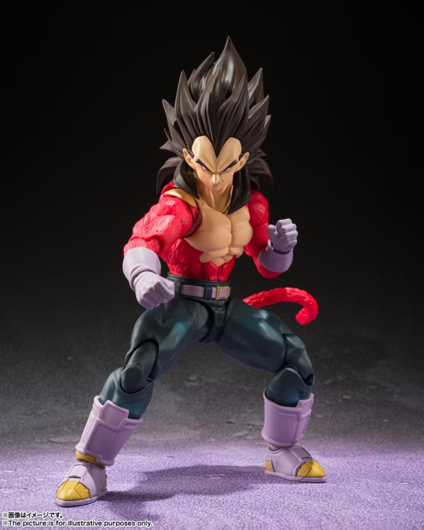 Dragon Ball GT S.H.Figuarts Super Saiyan 4 Vegeta Action Figure Gallery Image 4