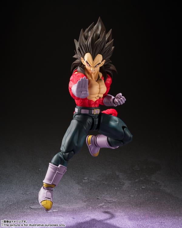 Dragon Ball GT S.H.Figuarts Super Saiyan 4 Vegeta Action Figure Gallery Image 6