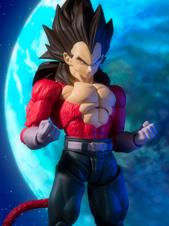 Dragon Ball GT S.H.Figuarts Super Saiyan 4 Vegeta Action Figure Gallery Image 2