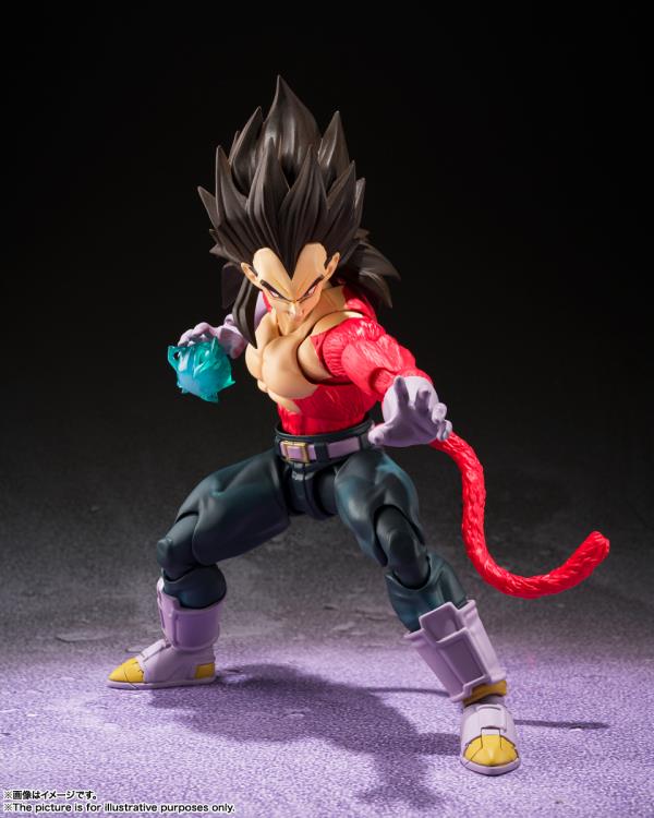 Dragon Ball GT S.H.Figuarts Super Saiyan 4 Vegeta Action Figure Gallery Image 5