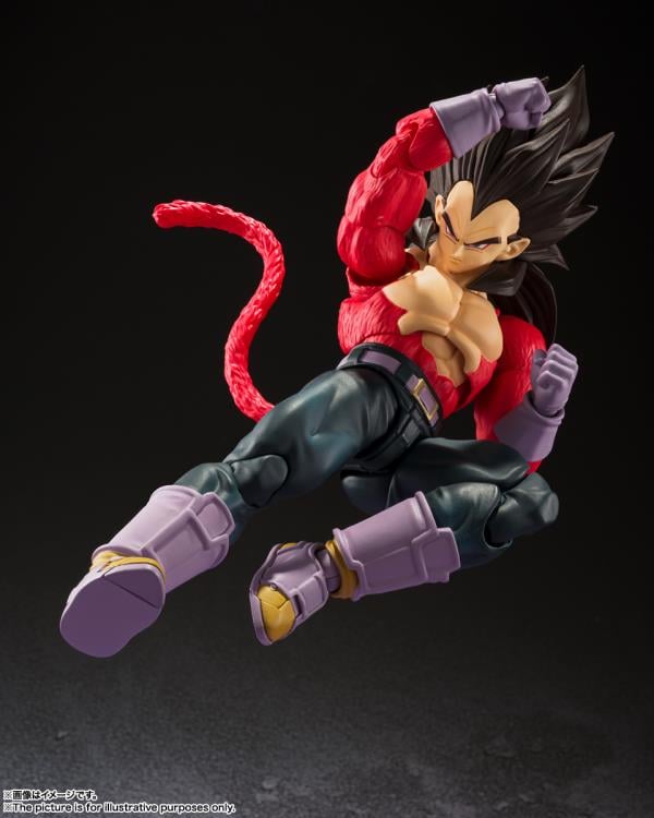 Dragon Ball GT S.H.Figuarts Super Saiyan 4 Vegeta Action Figure Gallery Image 9