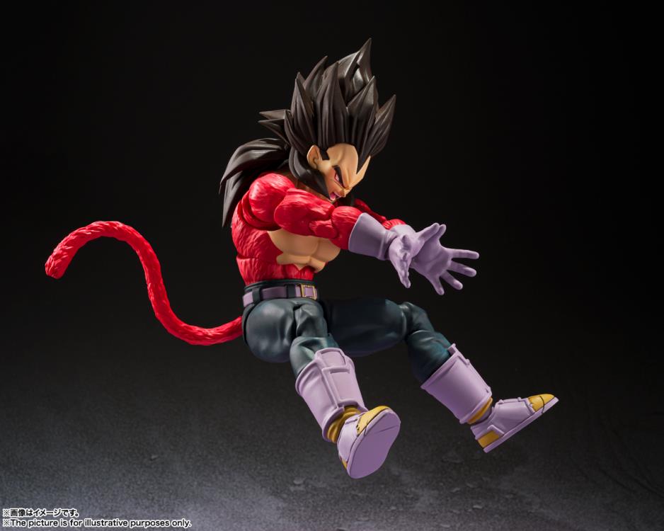 Dragon Ball GT S.H.Figuarts Super Saiyan 4 Vegeta Action Figure Gallery Image 7