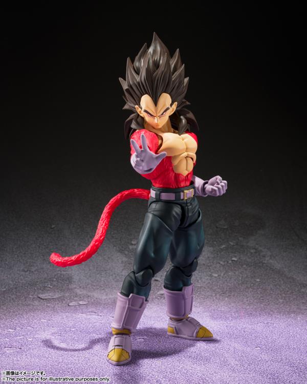 Dragon Ball GT S.H.Figuarts Super Saiyan 4 Vegeta Action Figure Gallery Image 3