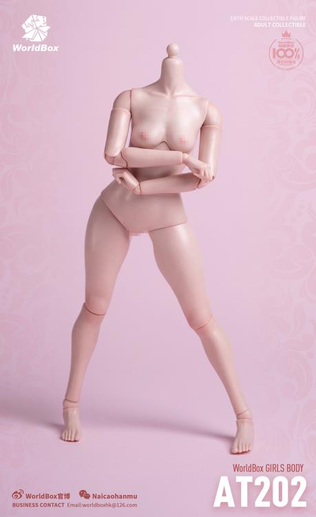 Crazy Durable Female 1/6 Scale Body (AT202 - Pale) Gallery Image 5