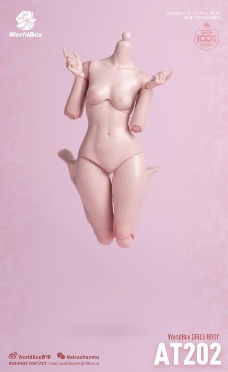 Crazy Durable Female 1/6 Scale Body (AT202 - Pale) Gallery Image 4