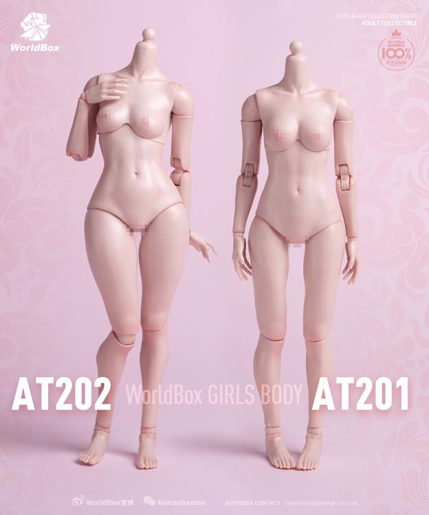 Crazy Durable Female 1/6 Scale Body (AT202 - Pale) Gallery Image 11
