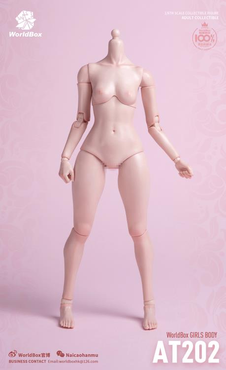Crazy Durable Female 1/6 Scale Body (AT202 - Pale) Gallery Image 3