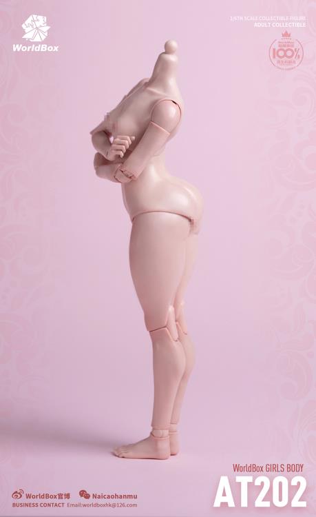 Crazy Durable Female 1/6 Scale Body (AT202 - Pale) Gallery Image 6