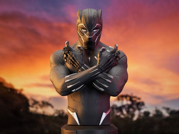 Black Panther スタチュー Marvel Studios: The Infinity Saga DLX Black Panther (Kinetic