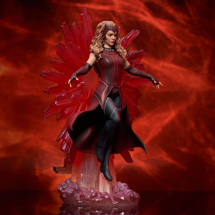 WandaVision Gallery Scarlet Witch Figure Diorama Gallery Image 4