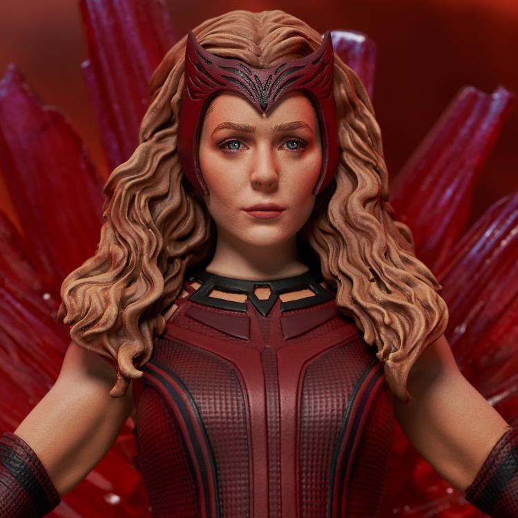 WandaVision Gallery Scarlet Witch Figure Diorama Gallery Image 9
