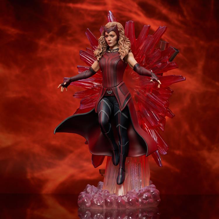 WandaVision Gallery Scarlet Witch Figure Diorama Gallery Image 5