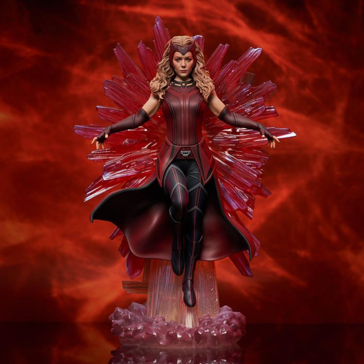 WandaVision Gallery Scarlet Witch Figure Diorama Gallery Image 3