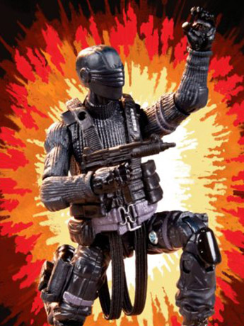 G.I. Joe Retro Collection 3.75" Snake Eyes Exclusive Figure Gallery Image 2