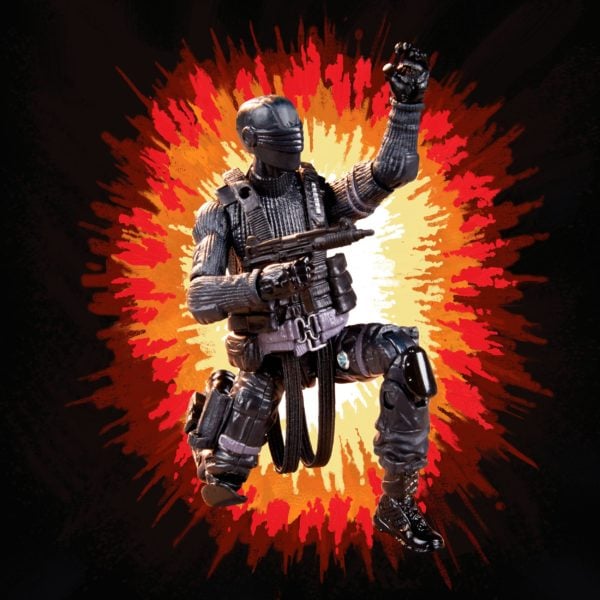 G.I. Joe Retro Collection 3.75" Snake Eyes Exclusive Figure Gallery Image 3