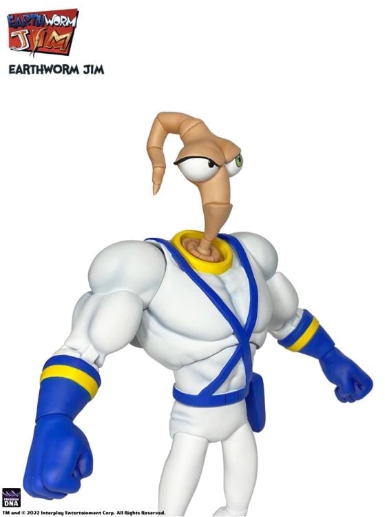 Earthworm Jim Worm Body and Jim Heads Accessory Pack Gallery Image 13