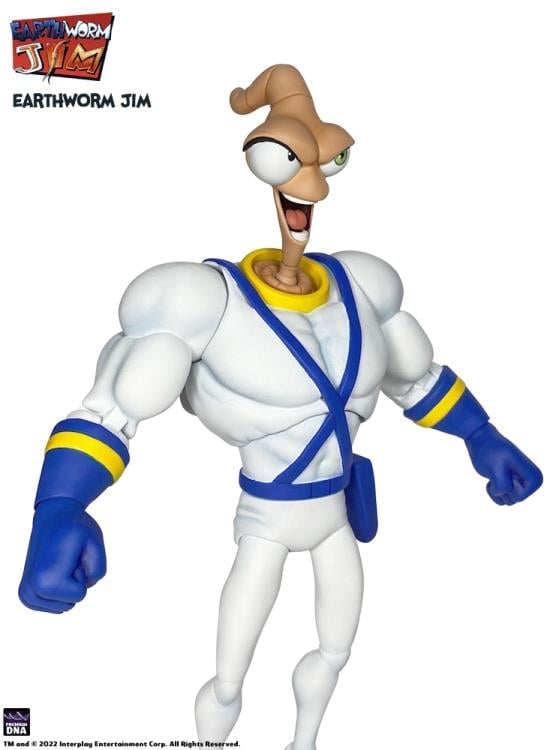 Earthworm Jim Worm Body and Jim Heads Accessory Pack Gallery Image 11