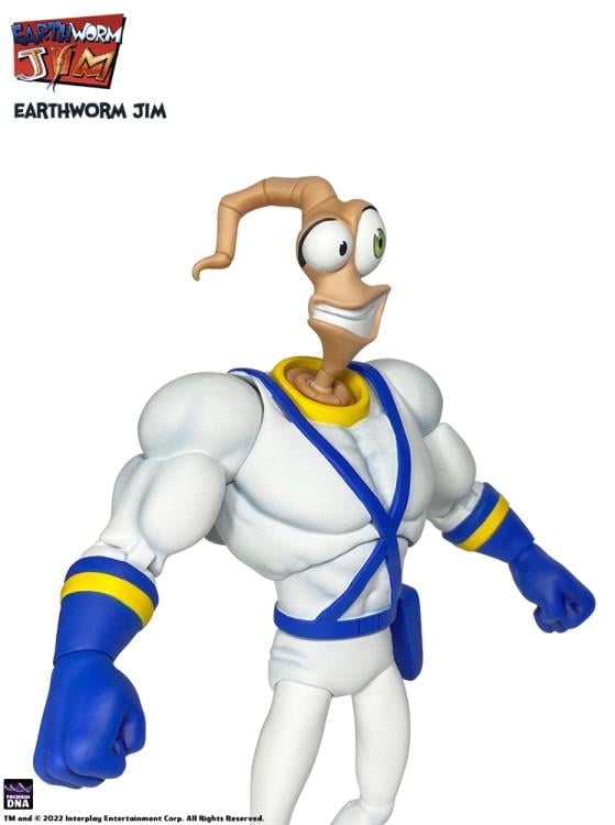 Earthworm Jim Worm Body and Jim Heads Accessory Pack Gallery Image 12