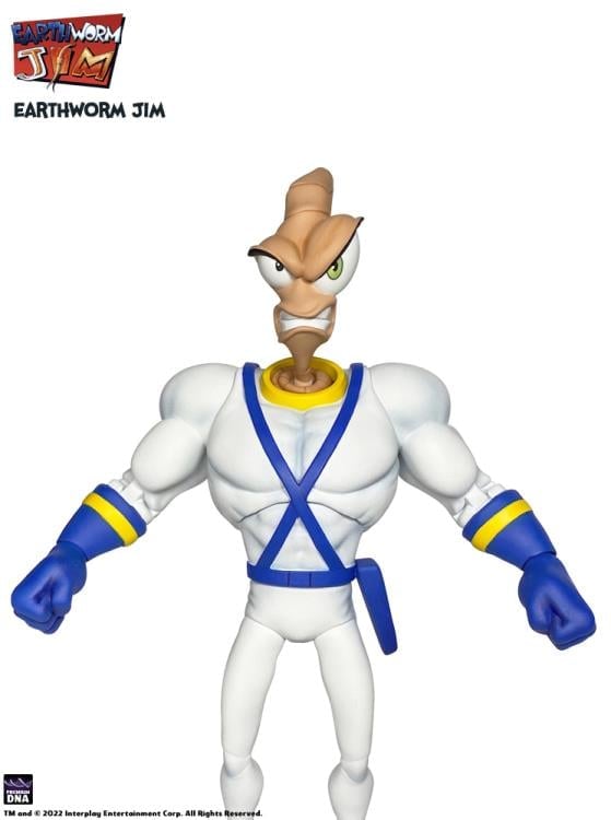 Earthworm Jim Worm Body and Jim Heads Accessory Pack Gallery Image 14