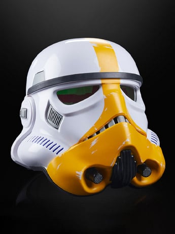 Star Wars: The Black Series Artillery Stormtrooper 1:1 Scale Wearable Electronic Helmet (The Mandalorian) Gallery Image 2