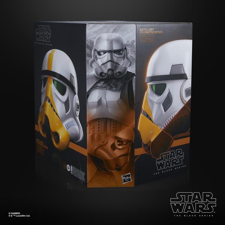Star Wars: The Black Series Artillery Stormtrooper 1:1 Scale Wearable Electronic Helmet (The Mandalorian) Gallery Image 8