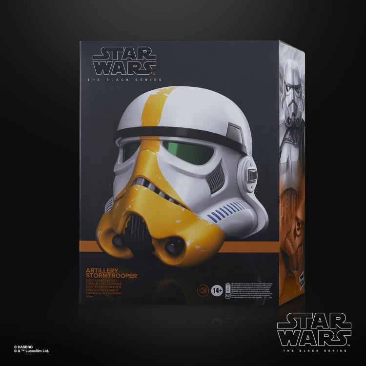 Star Wars: The Black Series Artillery Stormtrooper 1:1 Scale Wearable Electronic Helmet (The Mandalorian) Gallery Image 7