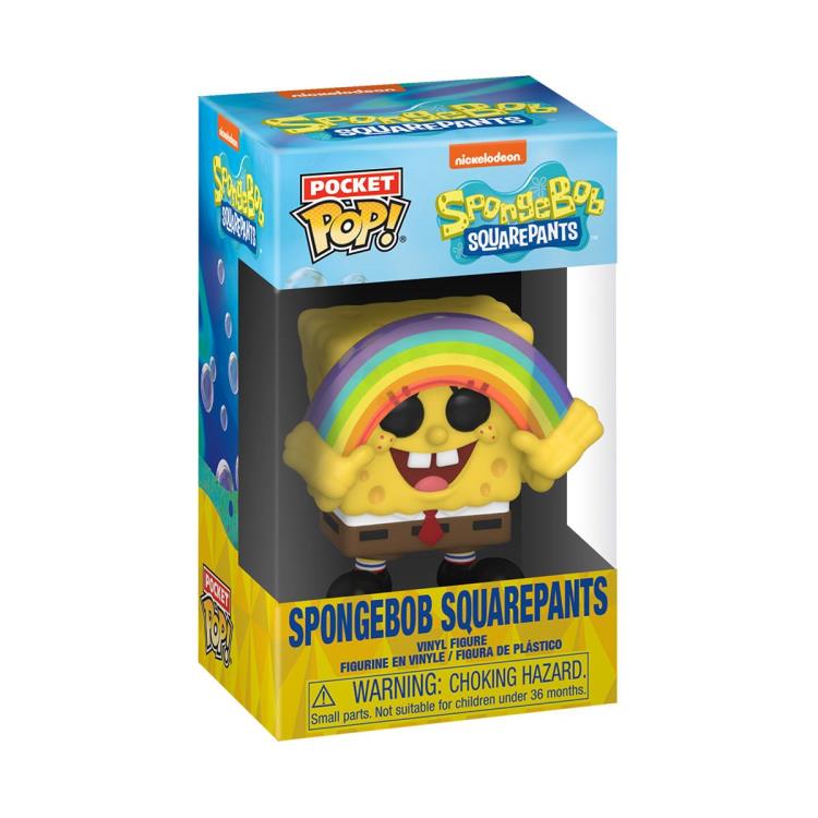 Pocket Pop! and Tee: SpongeBob SquarePants - SpongeBob (Rainbow) Gallery Image 4