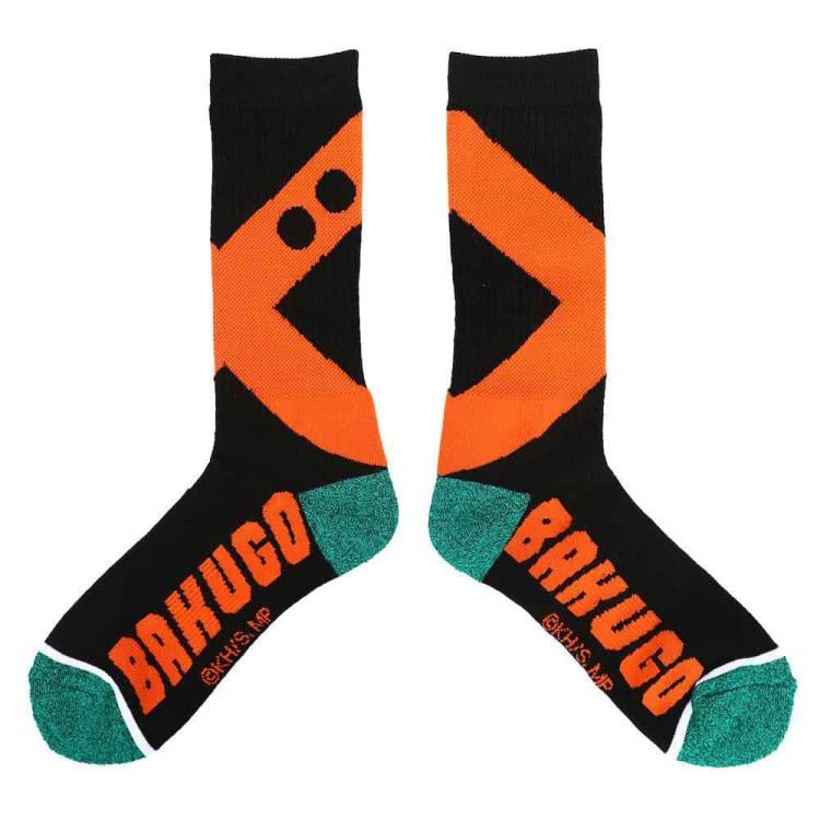 My Hero Academia Deku, Bakugo, & All Might Character Crew Socks 3 Pair Set Gallery Image 4
