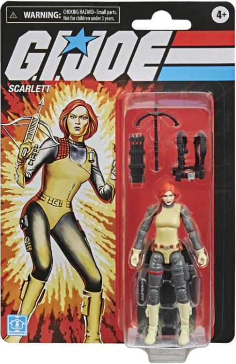 G.I. Joe Retro Collection 3.75" Scarlett Exclusive Figure Gallery Image 5