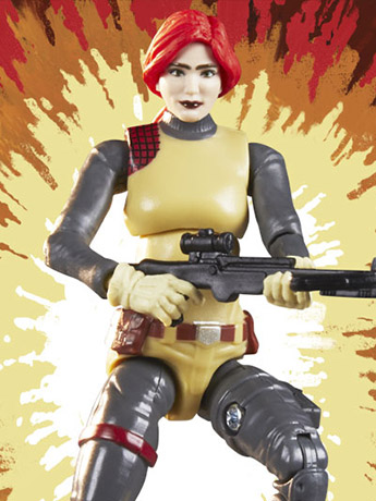 G.I. Joe Retro Collection 3.75" Scarlett Exclusive Figure Gallery Image 2