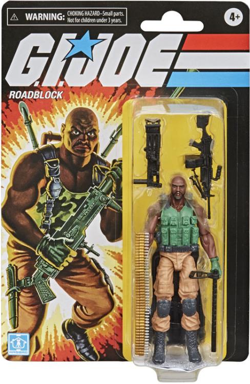 G.I. Joe Retro Collection 3.75" Roadblock Exclusive Figure Gallery Image 4