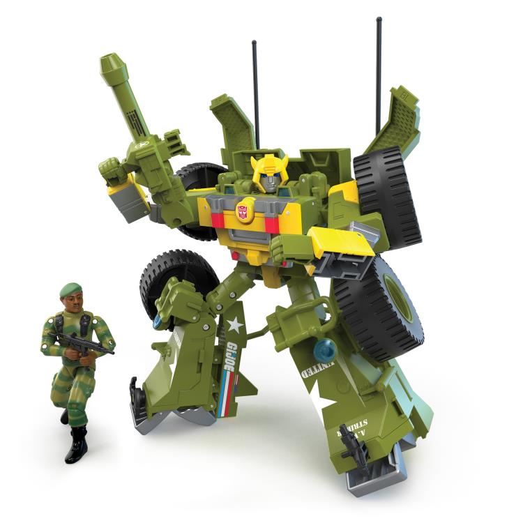 Transformers Collaborative G.I. Joe x Transformers Bumblebee A.W.E. Striker and Stalker Figure Set Gallery Image 3