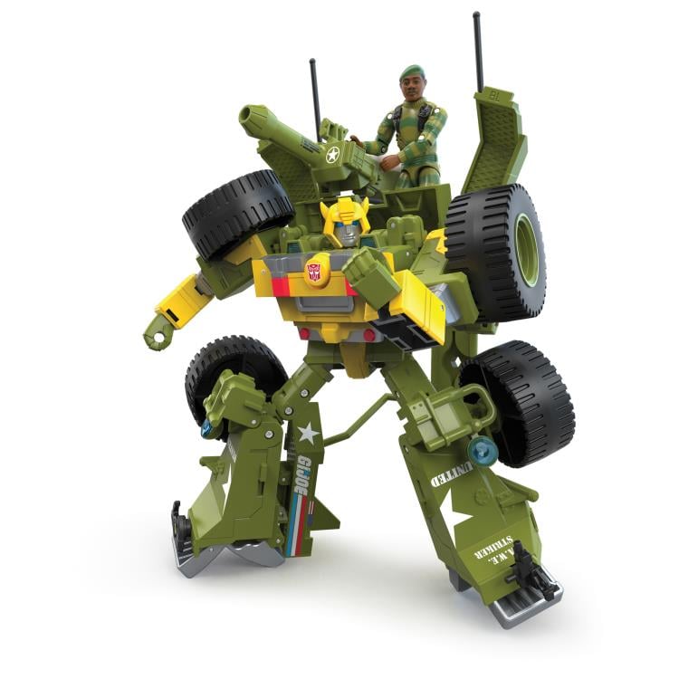 Transformers Collaborative G.I. Joe x Transformers Bumblebee A.W.E. Striker and Stalker Figure Set Gallery Image 4