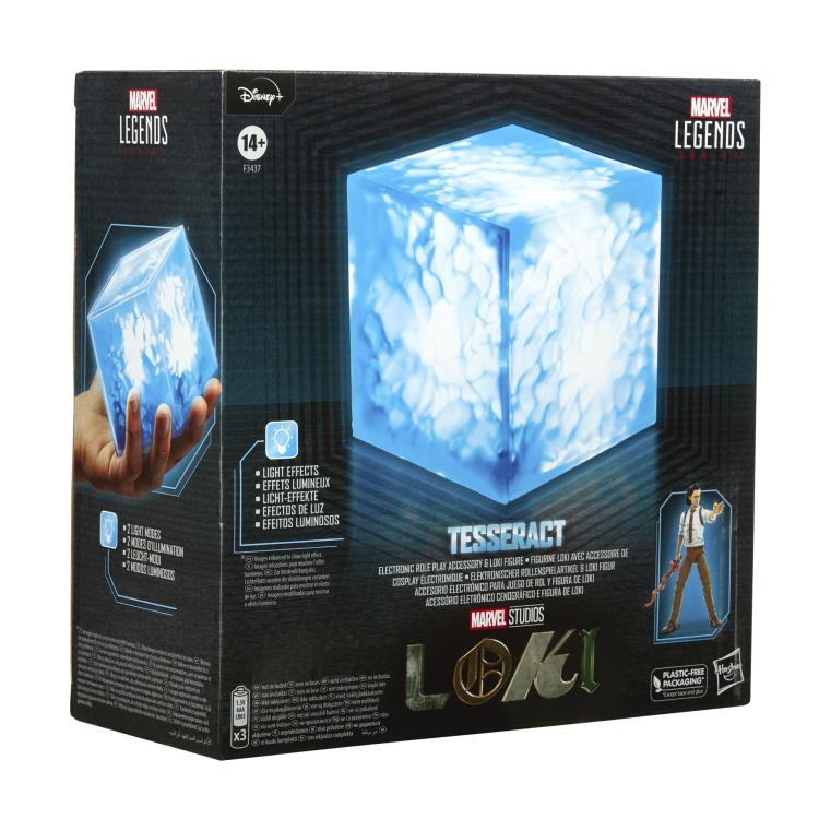 Marvel Legends Tesseract Electronic Role Play Accessory and Loki Figure Gallery Image 11