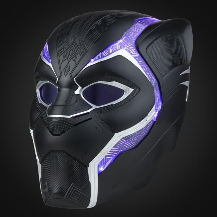 Black Panther Marvel Legends Legacy Collection Black Panther 1:1 Scale Wearable Electronic Helmet Gallery Image 3