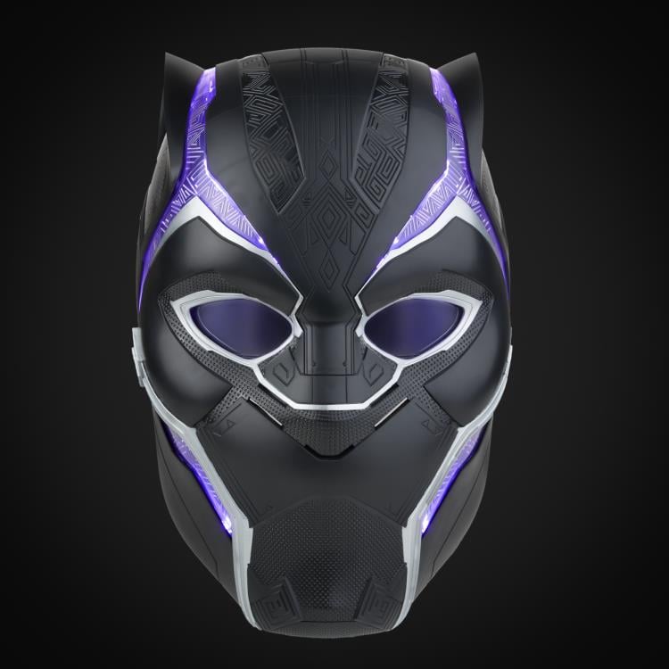 Black Panther Marvel Legends Legacy Collection Black Panther 1:1 Scale Wearable Electronic Helmet Gallery Image 4