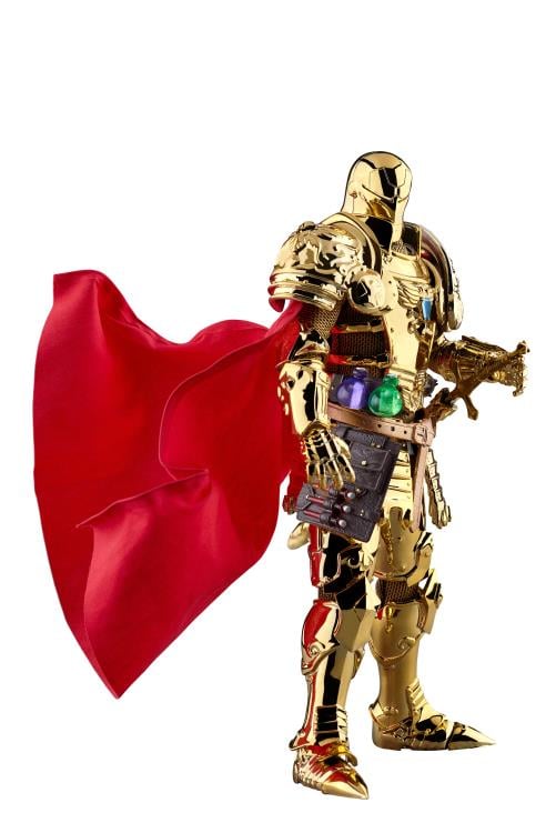 Marvel Dynamic 8ction Heroes DAH-046SP Medieval Knight Iron Man Golden PX Previews Exclusive Gallery Image 6