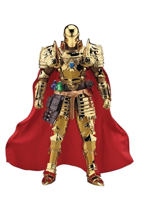 Marvel Dynamic 8ction Heroes DAH-046SP Medieval Knight Iron Man Golden PX Previews Exclusive Gallery Image 3