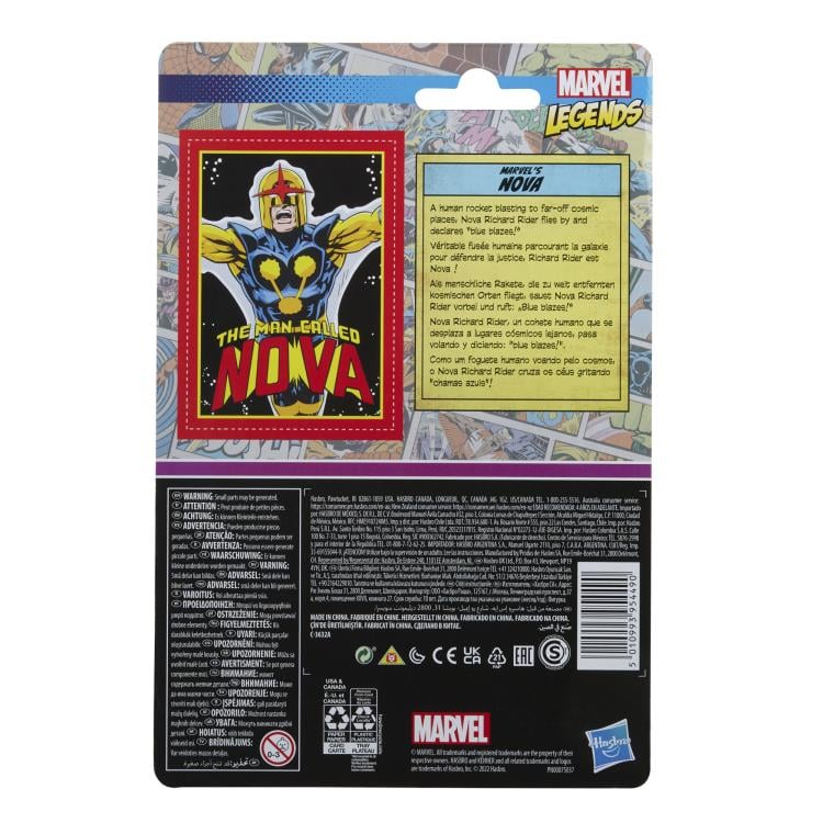 Marvel Legends Retro Collection 3.75" Marvel's Nova Action Figure Gallery Image 6