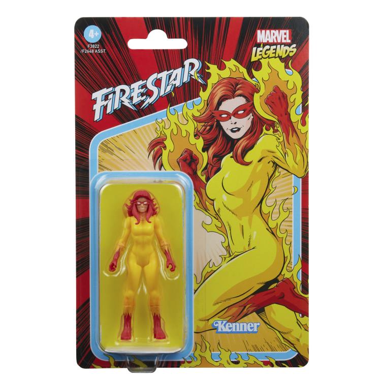 Marvel Legends Retro Collection 3.75" Marvel's Firestar Action Figure Gallery Image 5