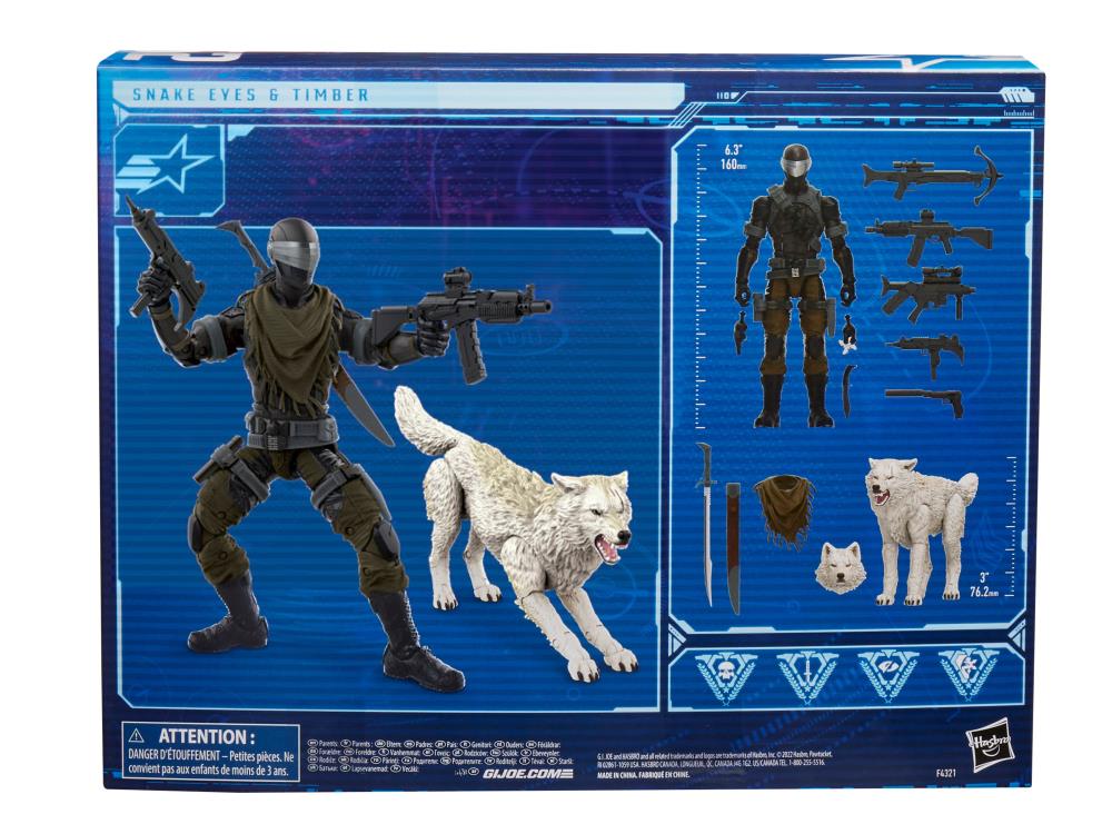 G.I. Joe Classified Series #52 Snake Eyes & Timber (Ver.2) Gallery Image 14